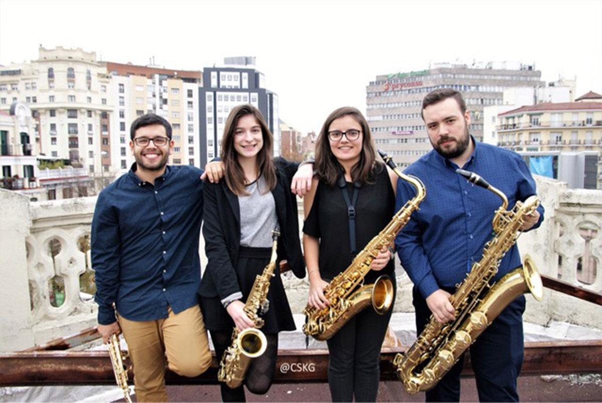 cuarteto saxos